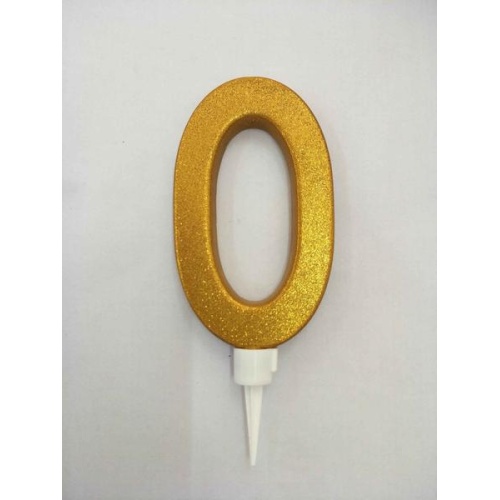 Numbriküünal 0 16cm, kuldne