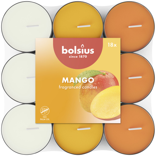 18 lõhna-teeküünalt 3,5h, mango