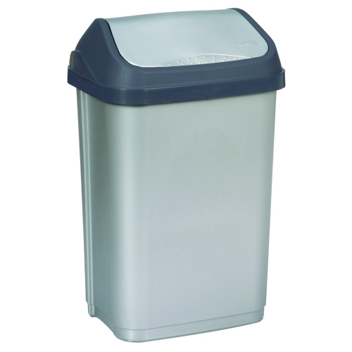 Prügikast Swing-Bin 10l, hall