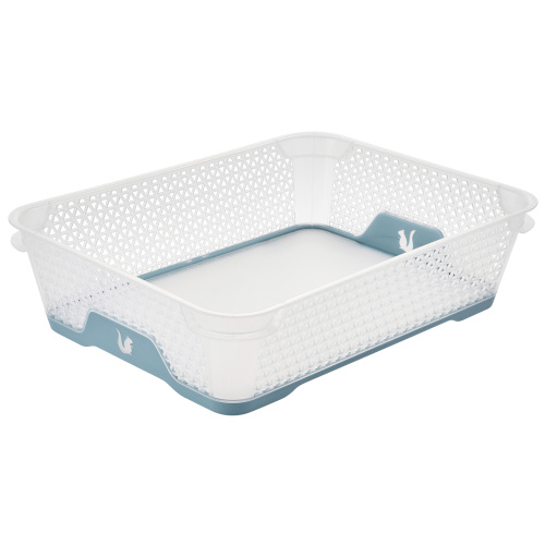 Korv Jonas A5 (26,5x20x7cm),läbip./sinine