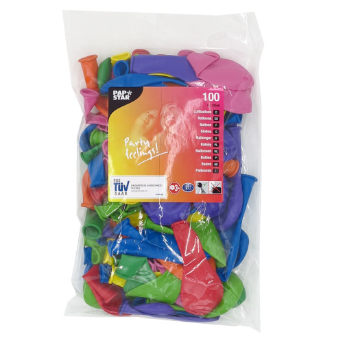 Õhupall 100tk d.19cm, värvivalik