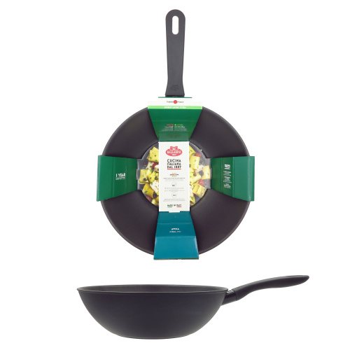 Wok pann Avola d.30cm/4,5mm