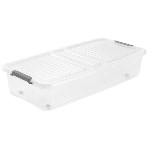 Voodialune kast Leo 33l, kaanega, ratastel 77x38x16cm