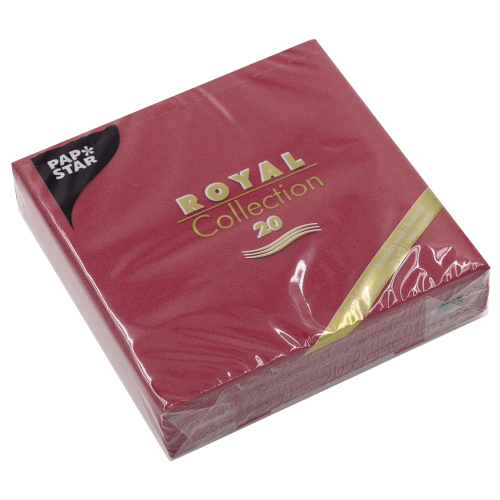 Salvrätt Royal 25x25cm, 20tk, bordoo