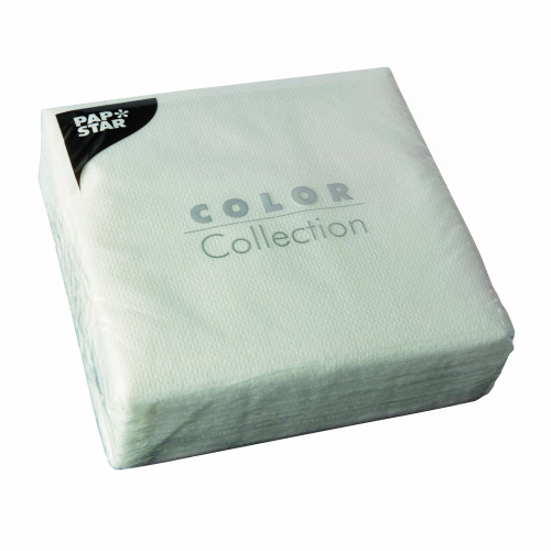 Salvrätt 33x33cm 100tk, valge