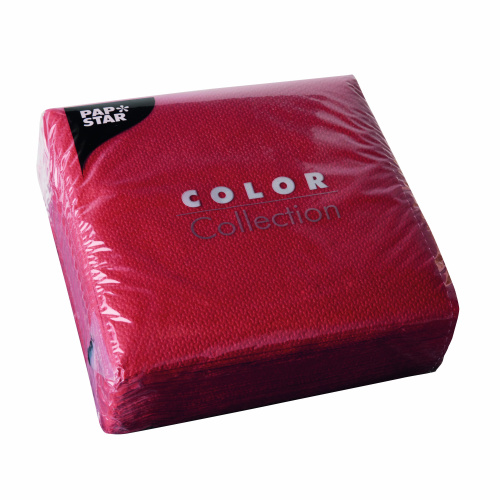 Salvrätt 33x33cm 100tk, punane