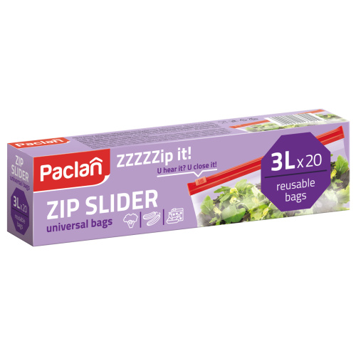 Säilituskotid Zip 3lx15tk