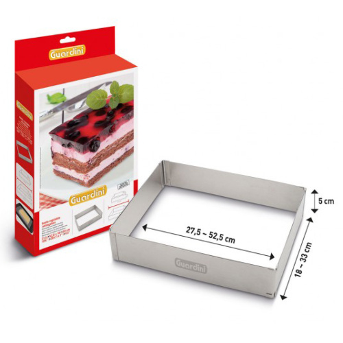 Koogivorm kandiline 18x27,5-33x52,5cm