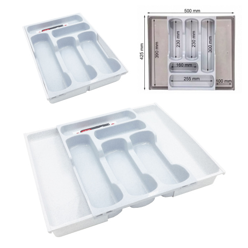 Köögiriistade alus pikendatav, helehall