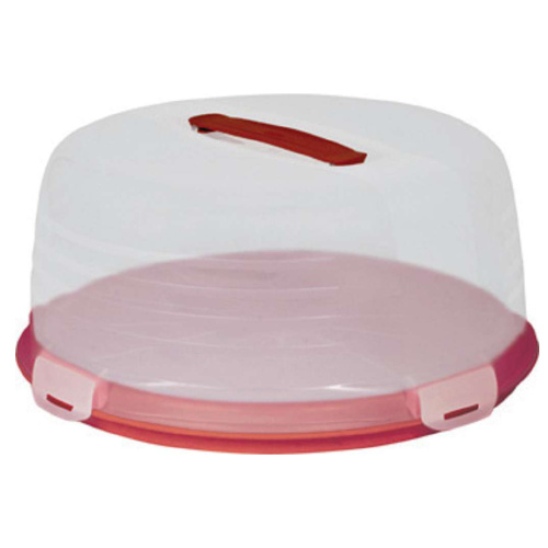 Tordikarp kaanega d.35/h.15cm, punane