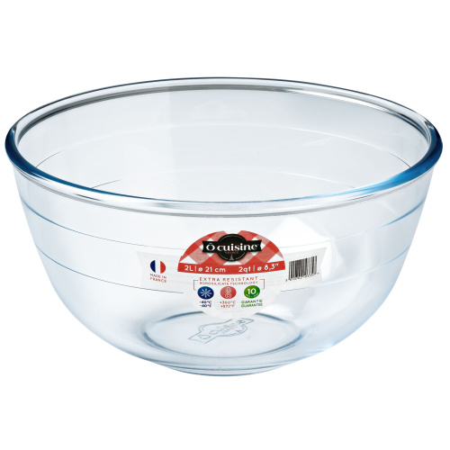 Kuumakindel klaaskauss 2,3l, ¨21cm