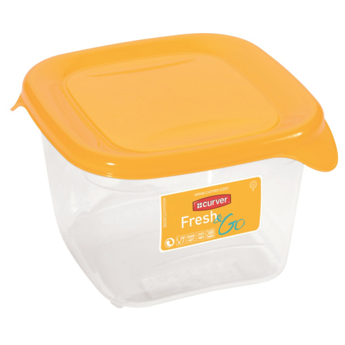 Toidukarp Fresh&Go 0,45l, kandiline, kollane