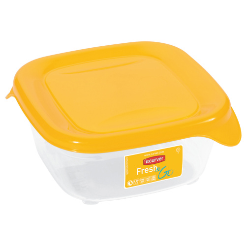 Toidukarp Fresh&Go 0,25l, kandiline, kollane