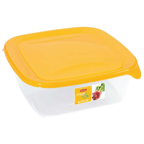 Toidukarp Fresh&Go 0,8l, kandiline, kollane