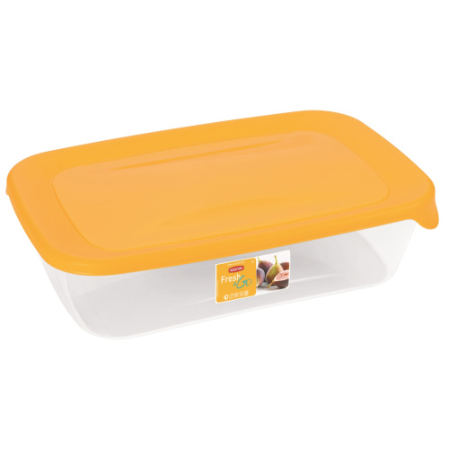 Toidukarp Fresh&Go 1l, piklik, kollane