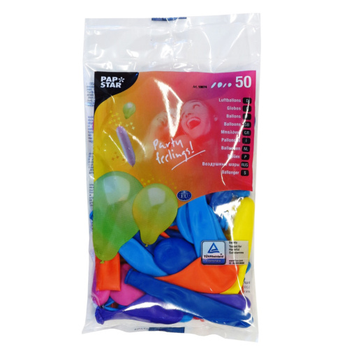 Õhupall Erinevad kujud, 50tk