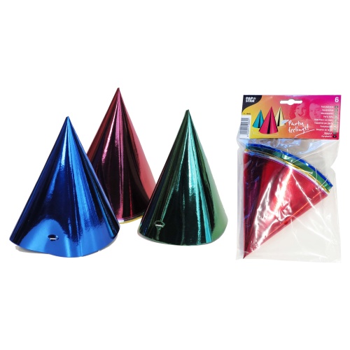 Peomüts Metallic 6tk