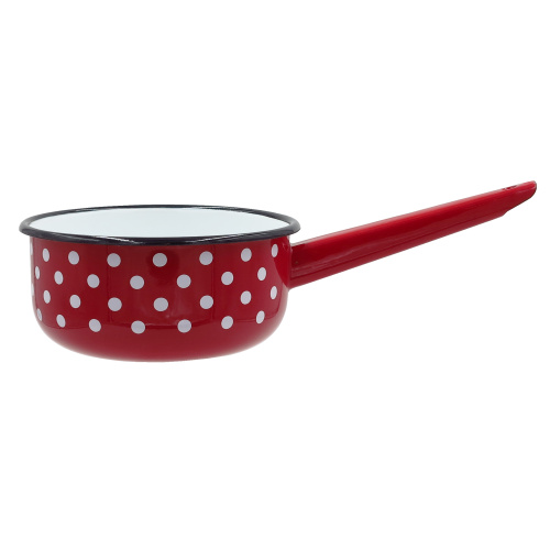 Emailkopsik Punane/valge täpp 1,5l