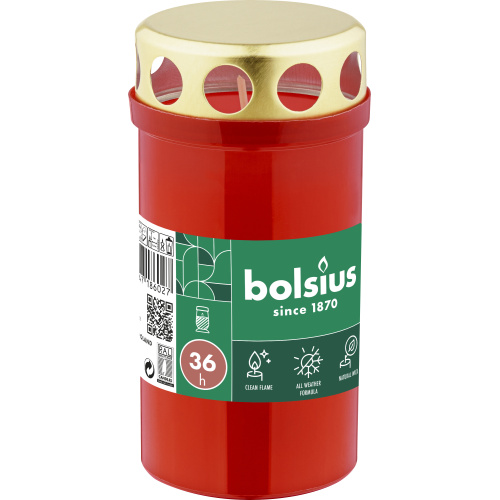 Kalmuküünal kaanega 36h, punane