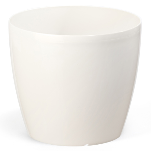 Lillepott Magnolia d.14/h.12cm, pärlvalge