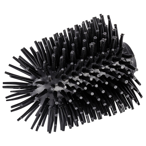 WC-varuhari silikoonist  d.7,5cm, must