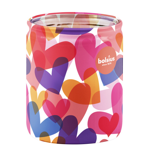 Lõhnaküünal klaasis, lavendel 23h 82/68mm