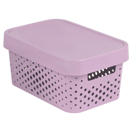 Kast kaanega Infinity 4,5l , roosa