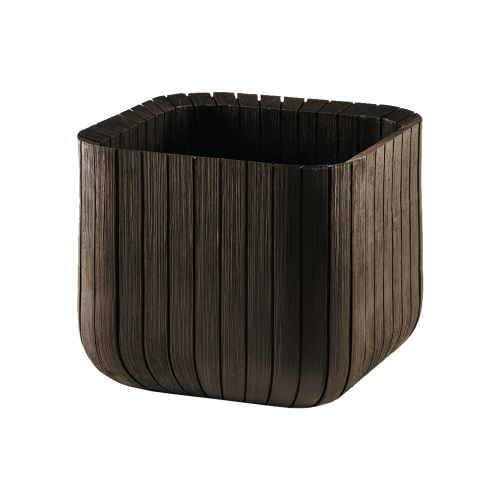 Lillekast Cube M 29x29x30cm, pruun