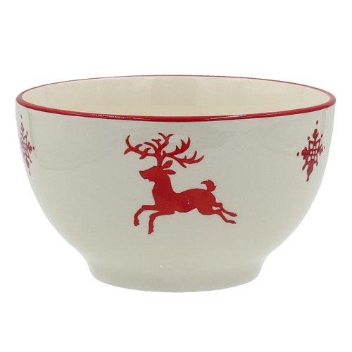 Kauss Punane hirv 500ml,  14,5x8cm