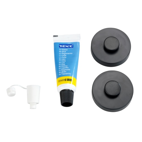 Power-Loc riiulikandur (liimitav)