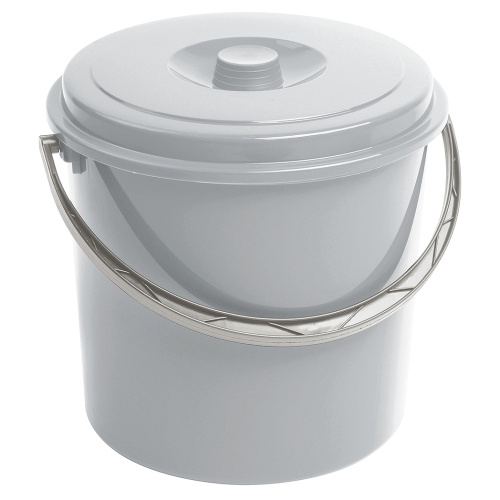 Ämber kaanega 10l, hall