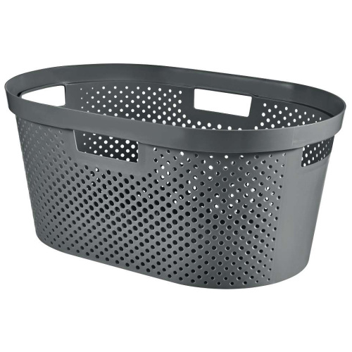 Pesukorv Infinity 40l, tumehall