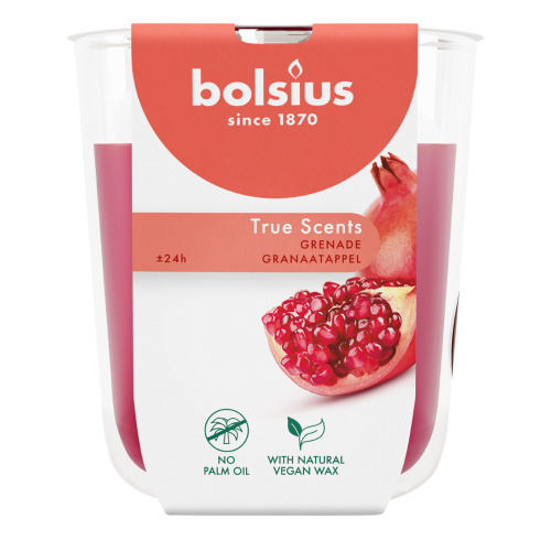 Lõhnaküünal klaasis 25h, granaatõun