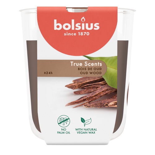 Lõhnaküünal klaasis 25h, agaripuu