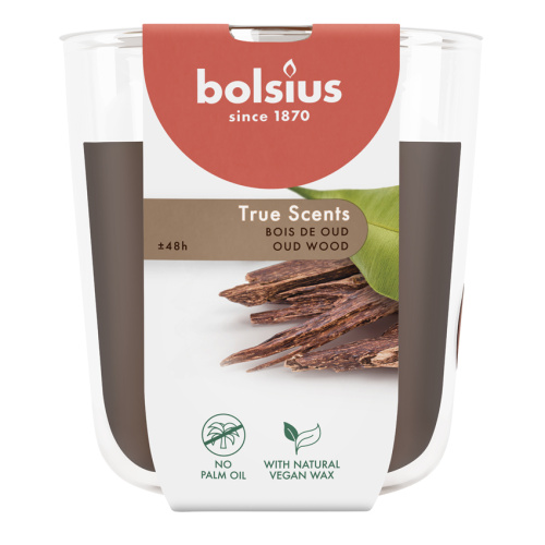 Lõhnaküünal klaasis 45h, agaripuu