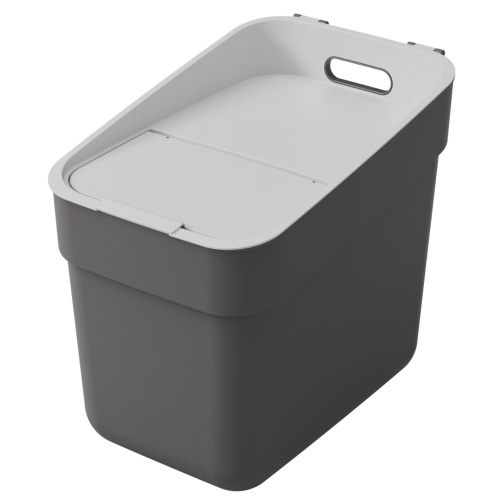 Prügikast sorteerimiseks 20l, tumehall