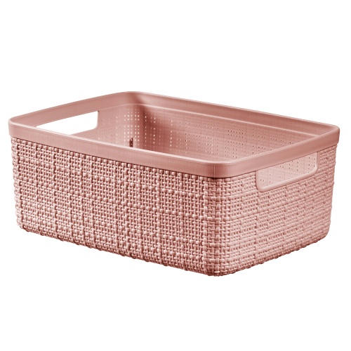 Korv Jute S 5l, roosa