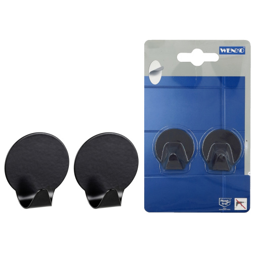 Ümar nagi 2tk, must