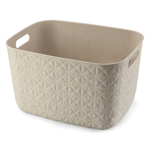 Korv Softex 19l, kreem, 38x29x22cm