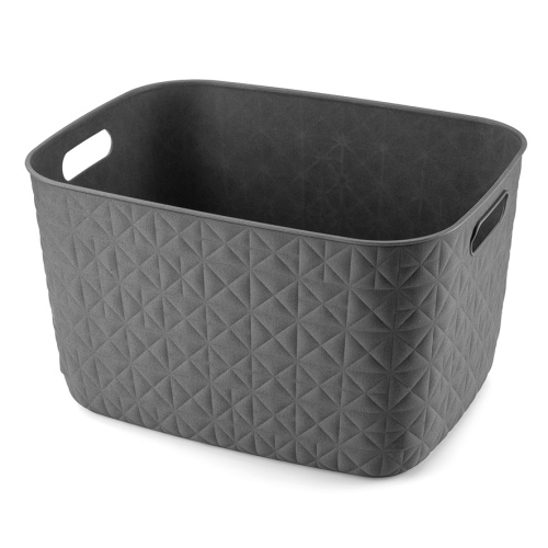 Korv Softex 19l, tumehall, 38x29x22cm