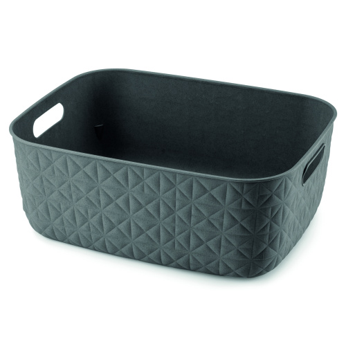 Korv Softex 12l, tumehall, 38x29x14cm