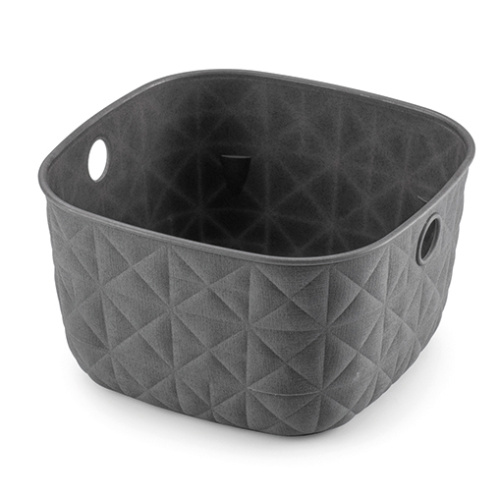 Korv Softex 3l, tumehall, 19x19x11cm