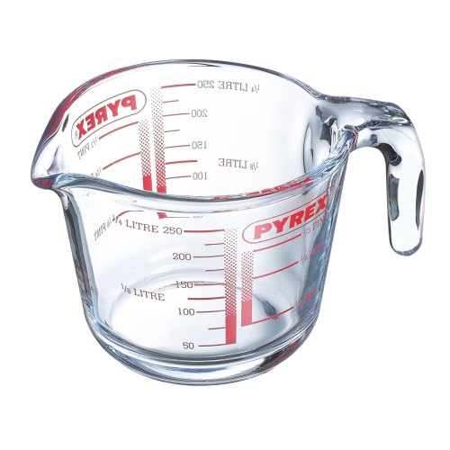 Mõõdukann klaasist 0,25l