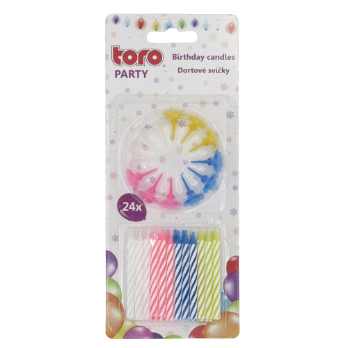 Tordiküünlad 24tk/12 alust, h.6cm