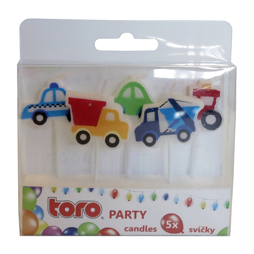 Peoküünlad Auto 5tk (2,5x2,2x0,8cm)