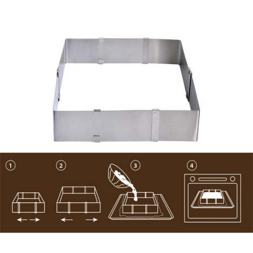 Koogiraam kandiline 16-28x8,5cm