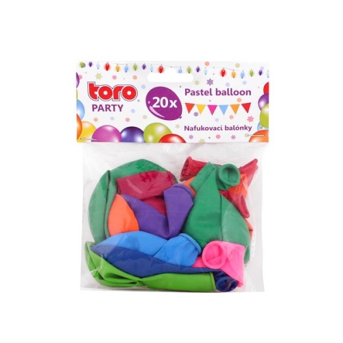 Õhupallid 20tk, värvivalik