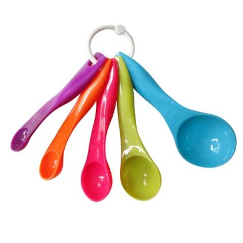 Mõõtelusikate komplekt(5tk)plastik