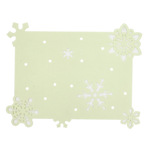 Lauakate vildist 45x35cm, valge