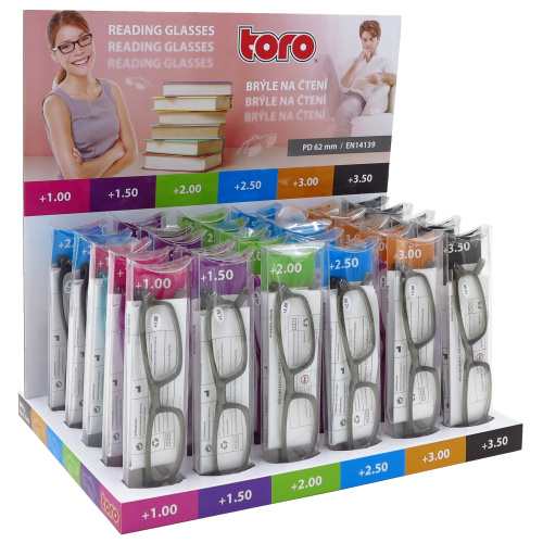 Lugemisprillid, valik